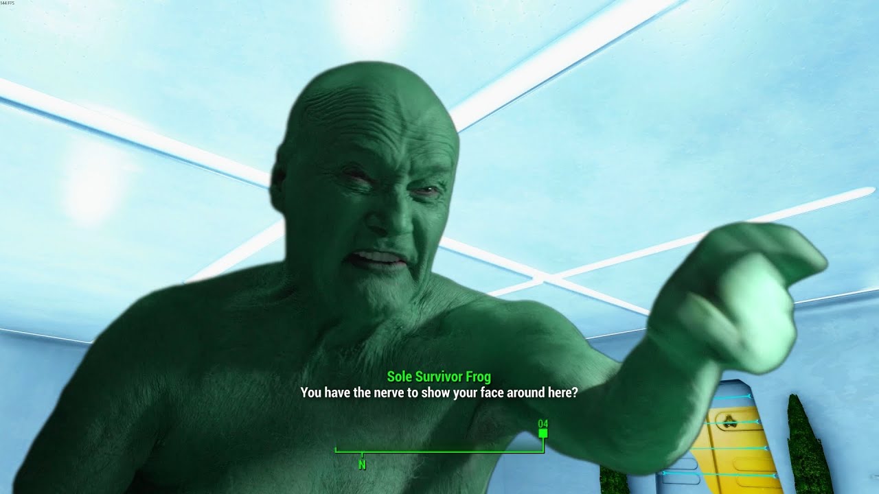 When you Confront Father inside the Institute