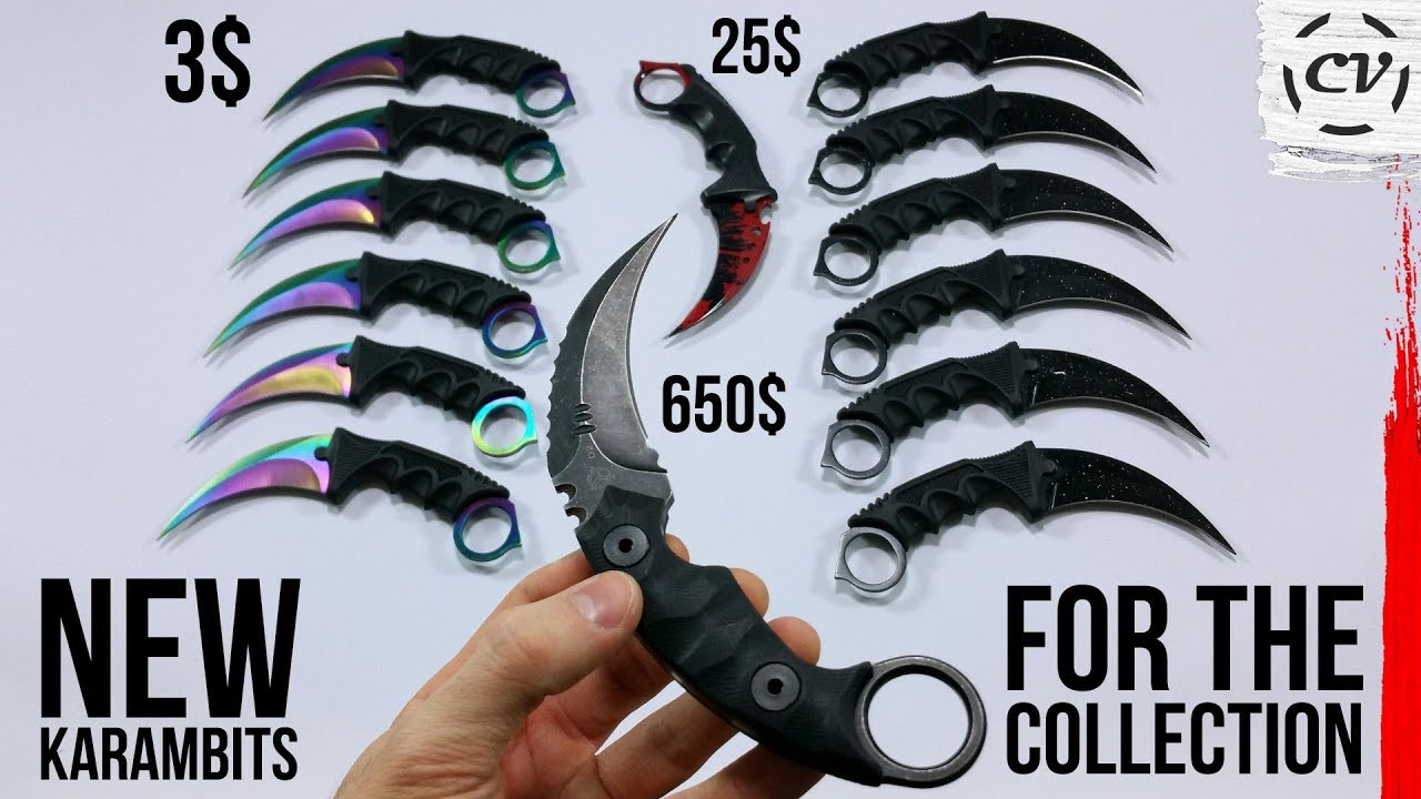 New Karambits For My Knife Collection