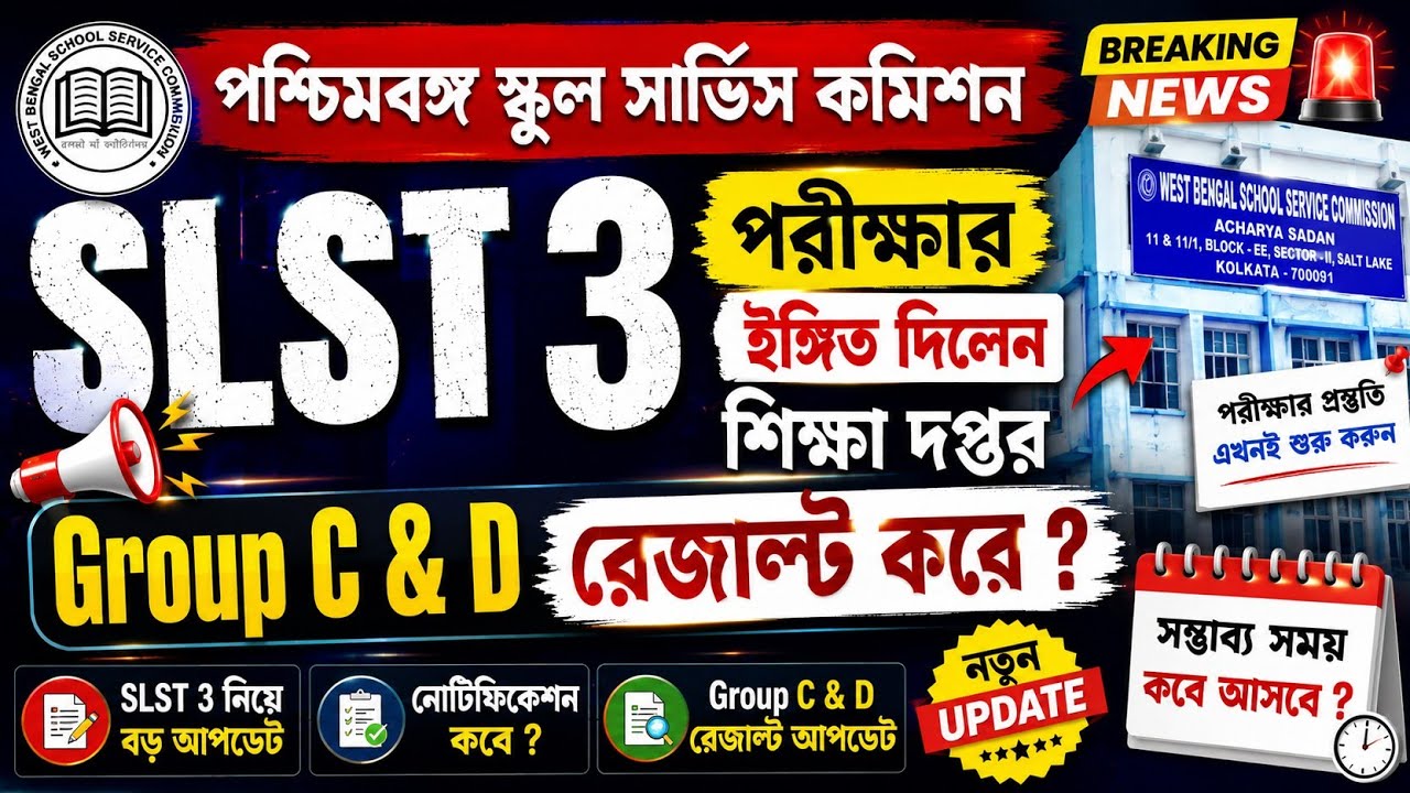School service commission latest news |SSC news update today | SLST 2025 Update today  | GROUP C & D