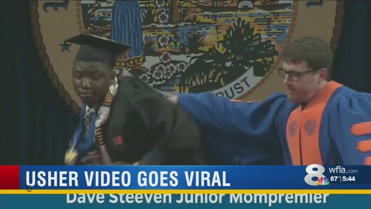 UF apologizes after students rushed off stage during commencement