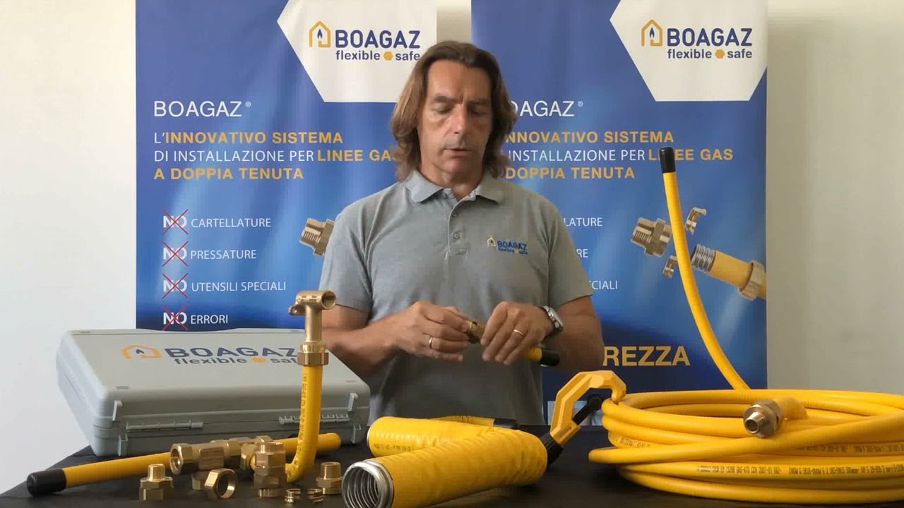 BOAGAZ: il Sistema Gas a doppia tenuta e zero fughe