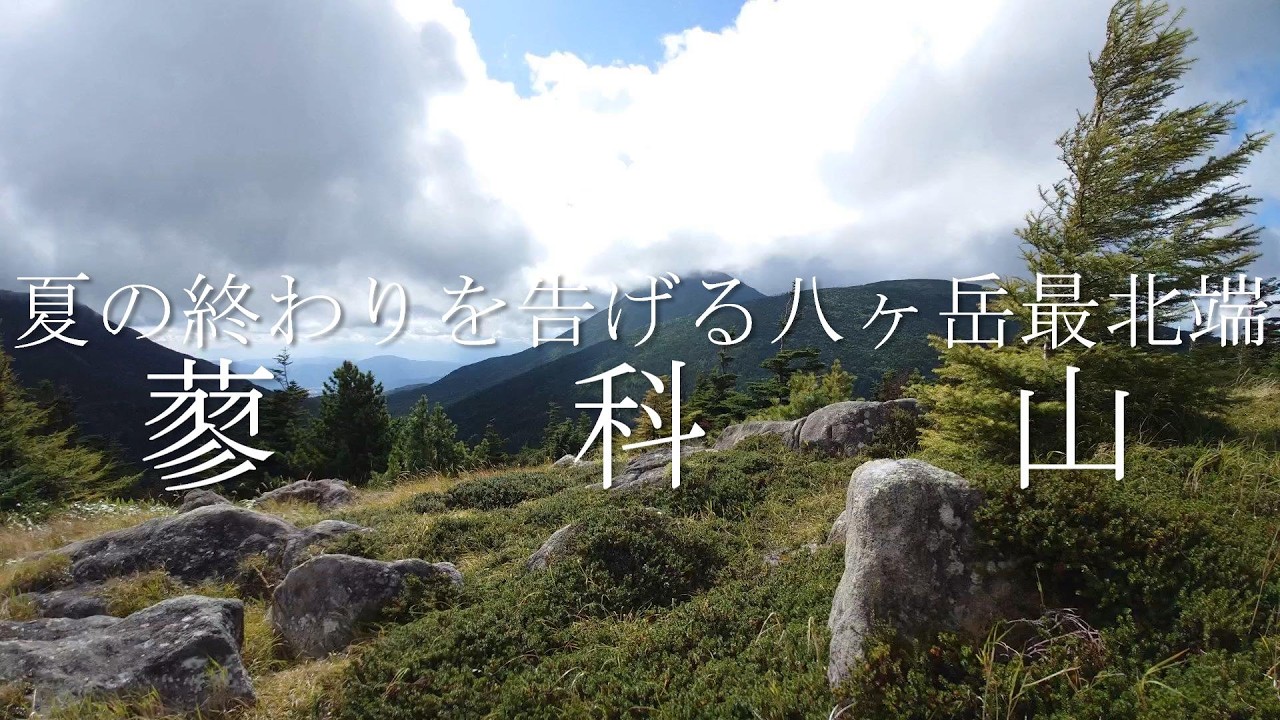 蓼科山　八ヶ岳最北端の山