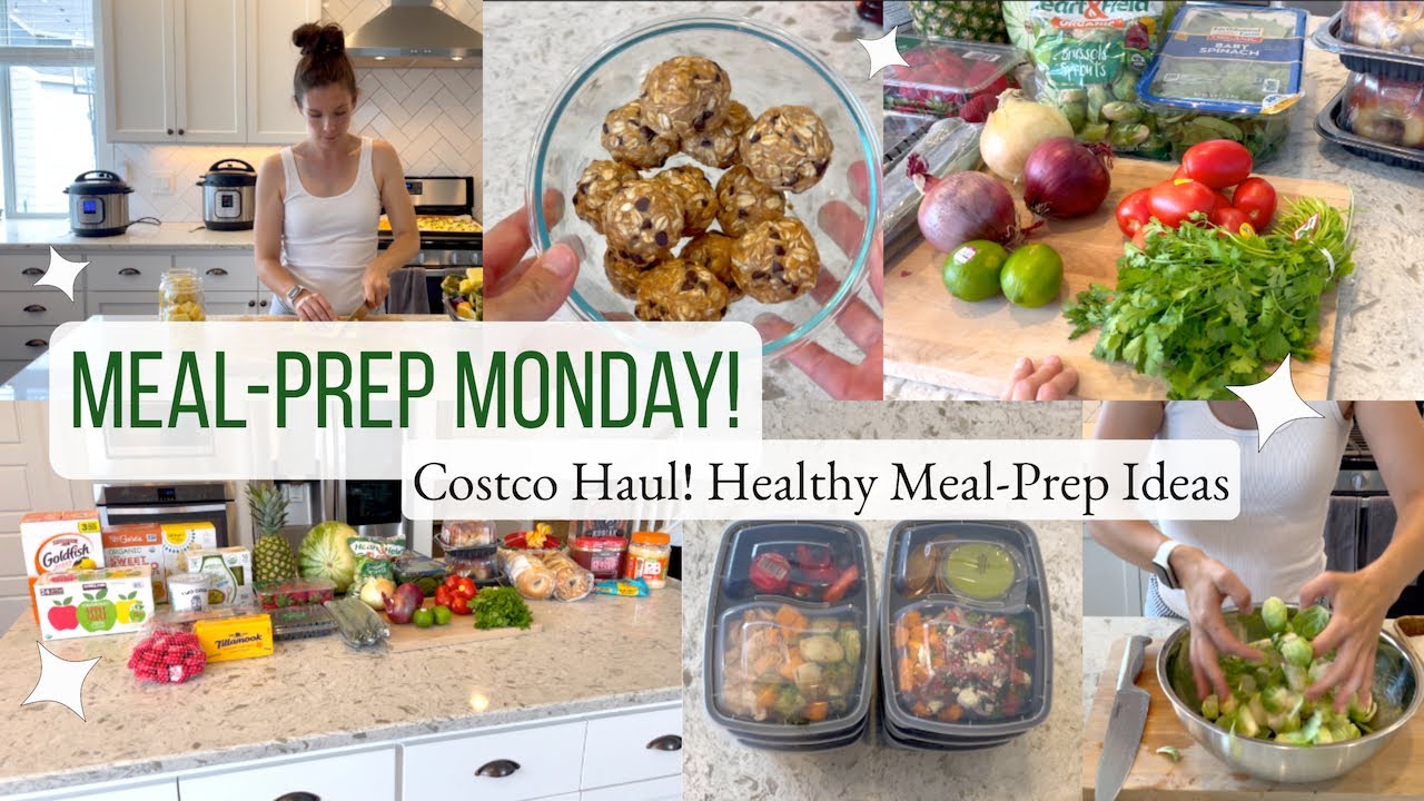 MEAL-PREP MONDAY! Costco Haul, Healthy Meal-Prep Ideas!