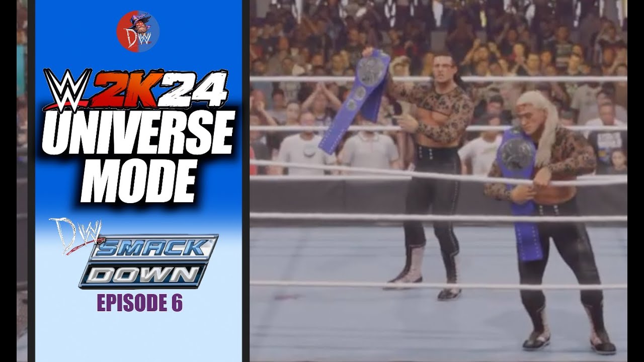 BEST DAMN DIGITAL WRESTLING SHOW ON THE PLANET DWW SMACKDOWN EPISODE 6  (WWE2K24 UNIVERSE MODE)