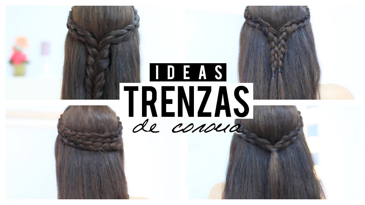 Mejores peinados para cada día | Trenzas como corona | Boho chic