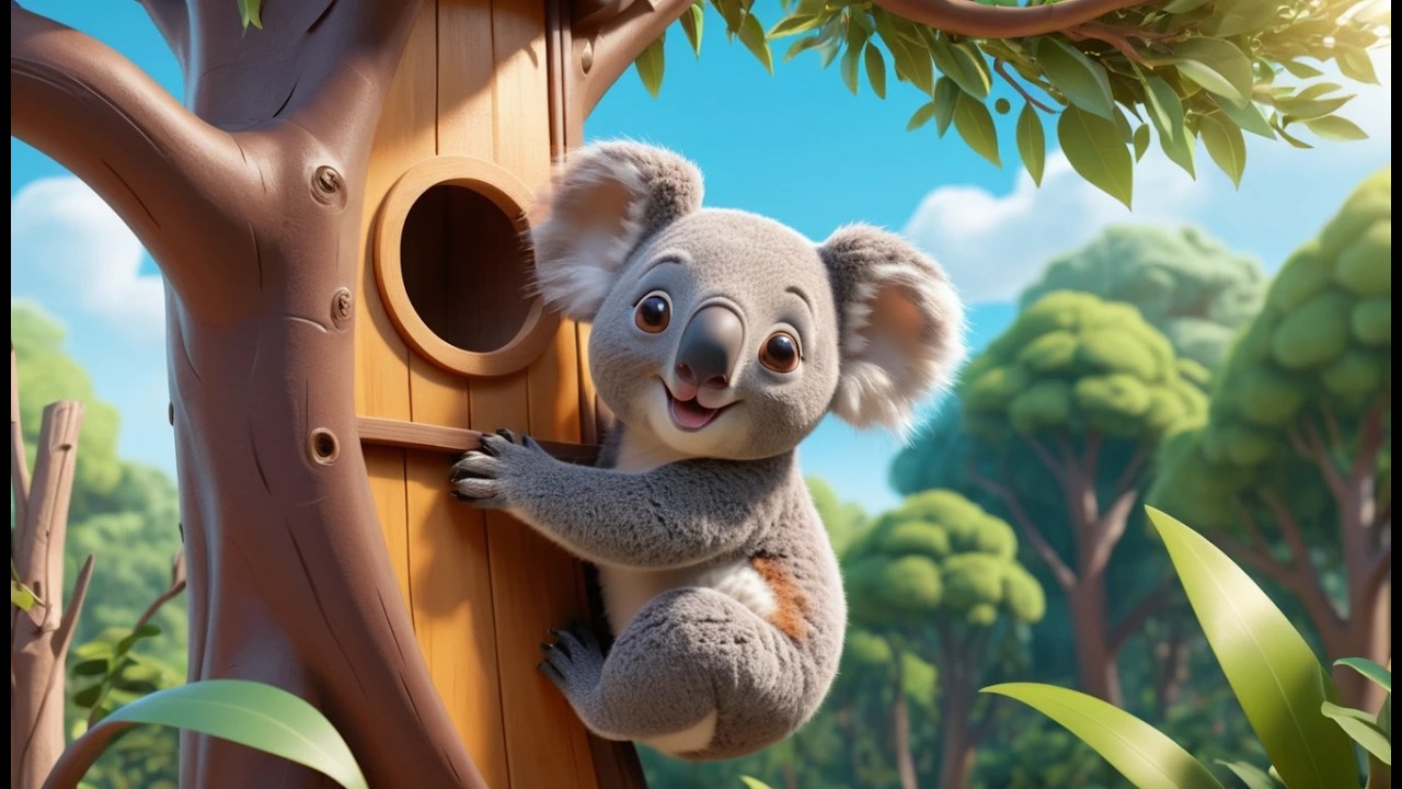 Ein Koala entdeckt ein verstecktes Baumhaus | Abenteuerlieder & Entdeckergeschichten