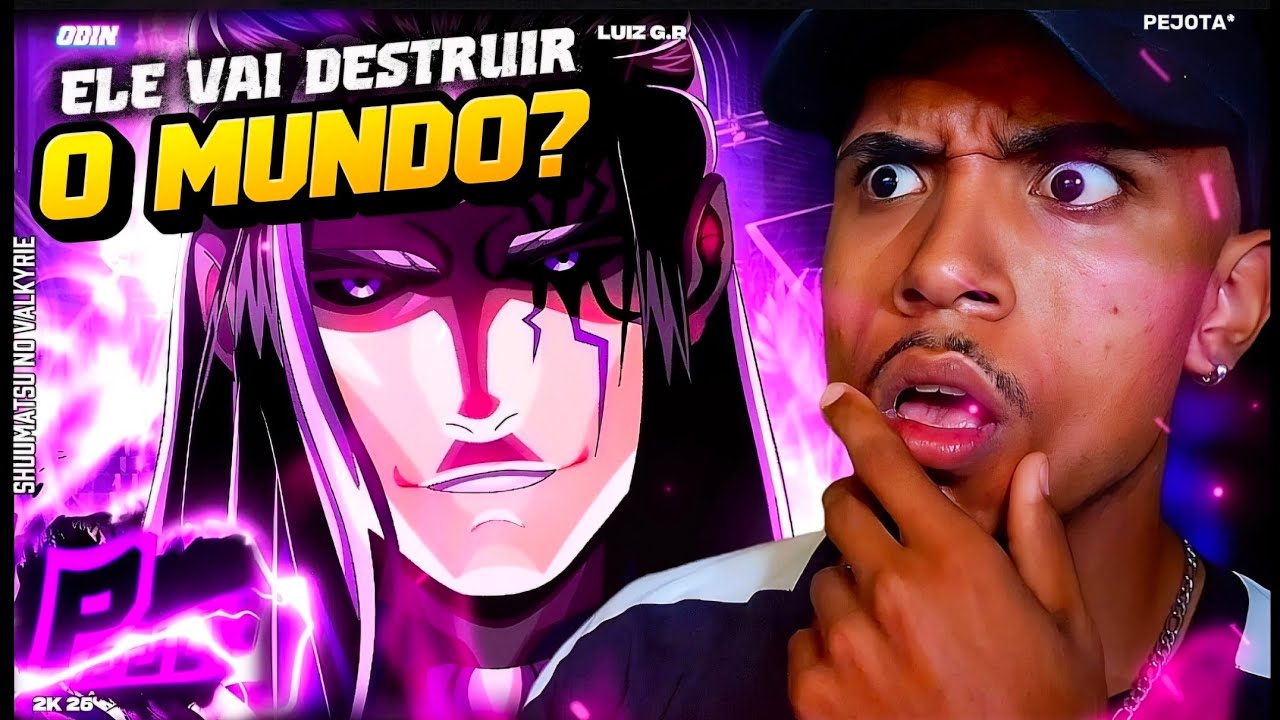 VILÃO DO SHUUMATSU?? | Odin 🐦‍⬛ (Shuumatsu no Valkyrie) | O Pai de Todos | ‪ • React