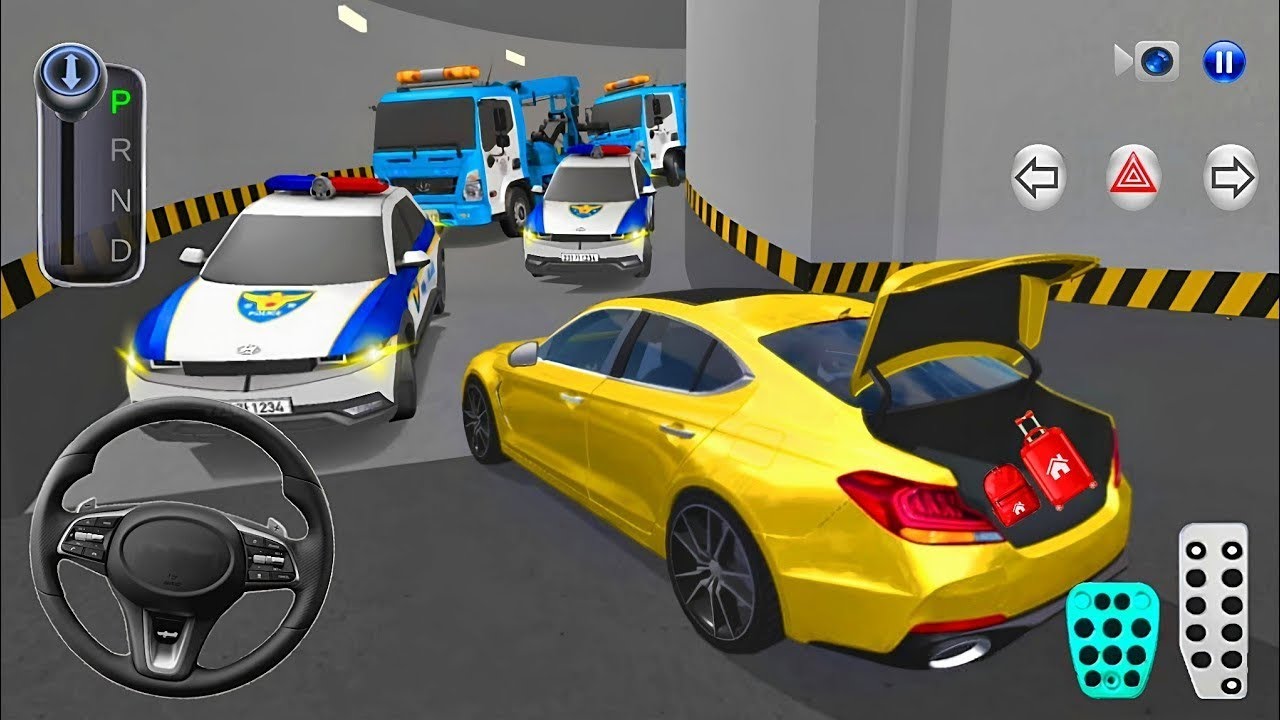 💥New yellow 🟡Mercedes G63 For Parking 3d Driving Class android game || Car Game#simulationgaming 