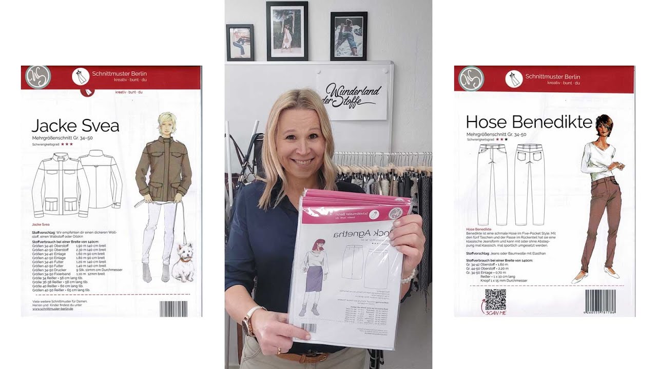 Neue Papierschnittmuster von Schnittmuster Berlin