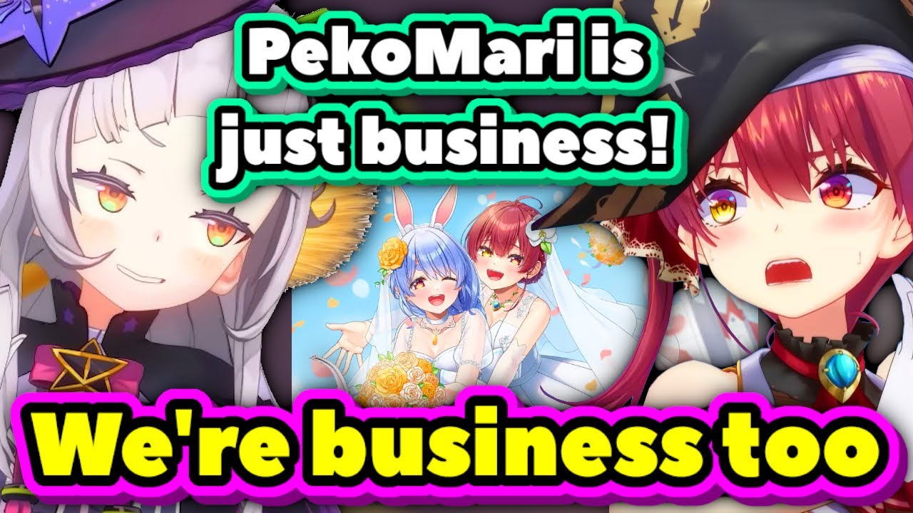 Shion Reacts to Pekora & Marine's Marriage【ENG Sub / hololive】