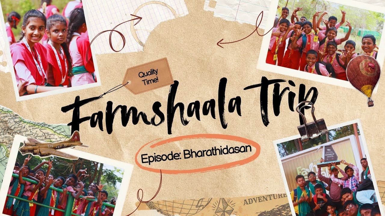 இந்த மாதிரியும் ஒரு field trip ஆ...?? - நாங்க shock ஆகிட்டோம் 🤯 - Bharathidasan meets Farmshaala 🌱❤️