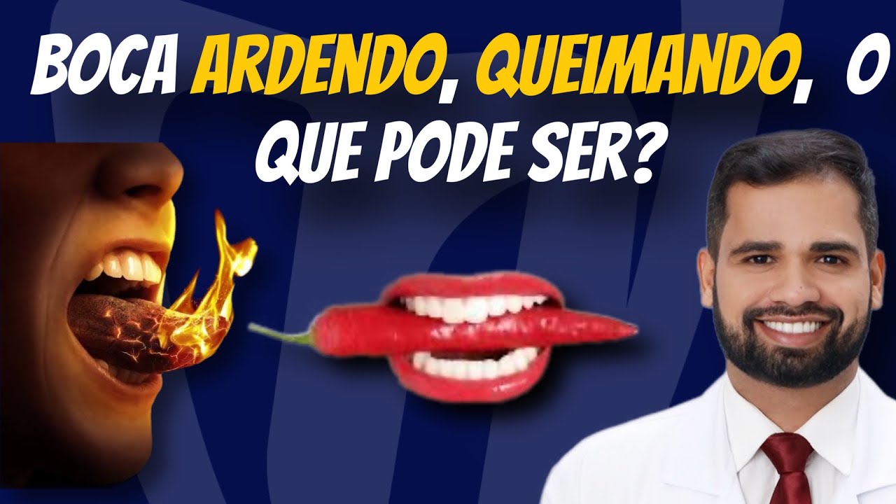 Boca ardendo, língua ardendo, lábio ardendo, garganta ardendo, o que pode ser? #refluxo #candidíase
