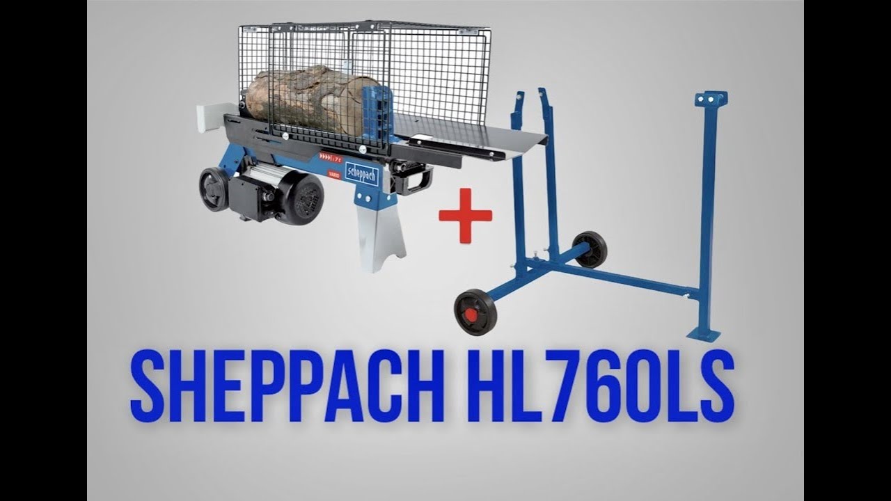 Модернізація дровоколу Scheppach HL 760 LS