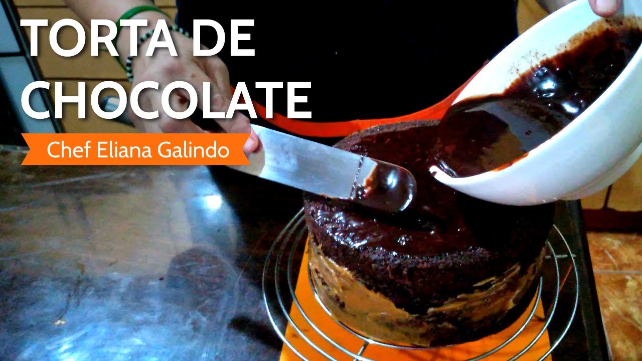 Torta húmeda de CHOCOLATE y GANACHE ❤️ | Postres Peruanos