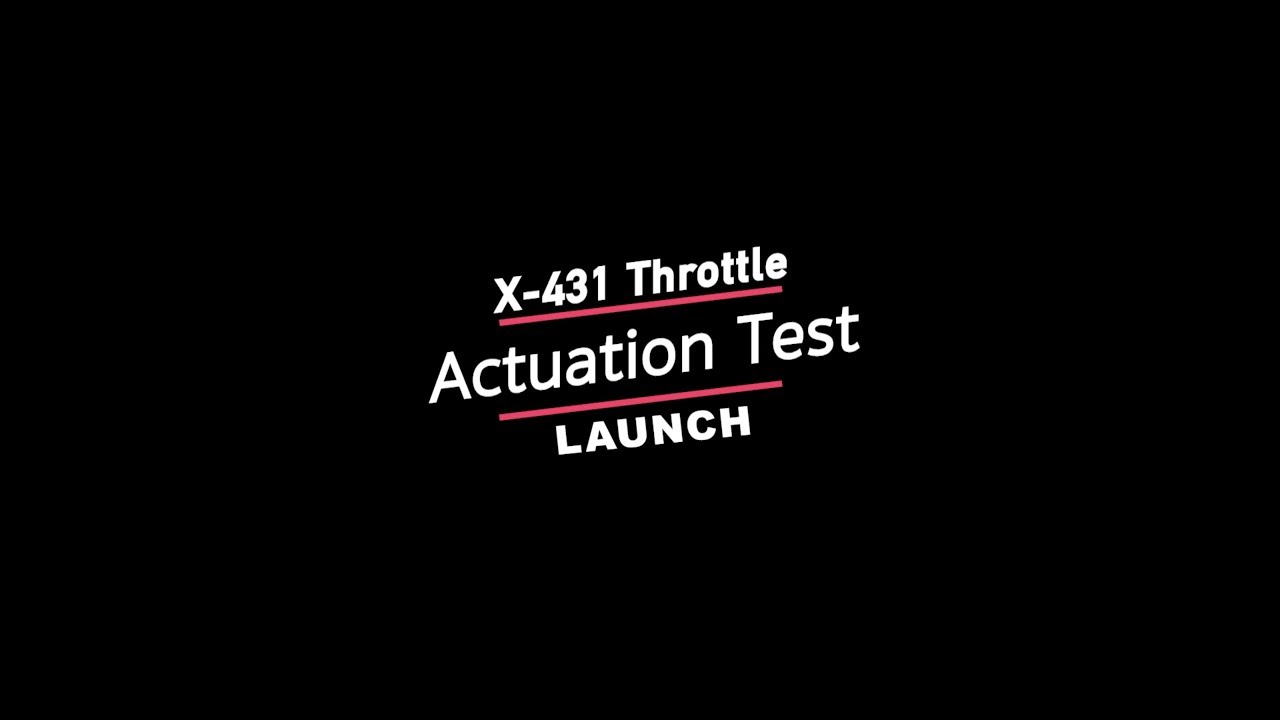 Launch | X-431 Throttle: Actuation Test