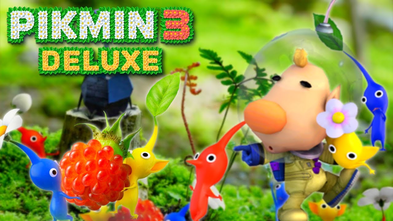 Pikmin 3 Deluxe Blue Pikmin Location + Louie STEALS Our Juice!