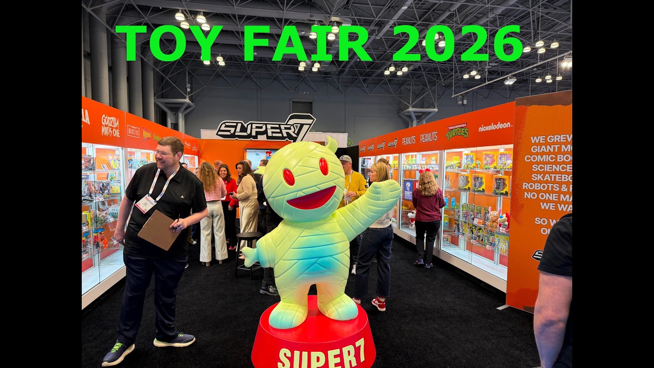 Toy Fair 2026 Super7 Booth