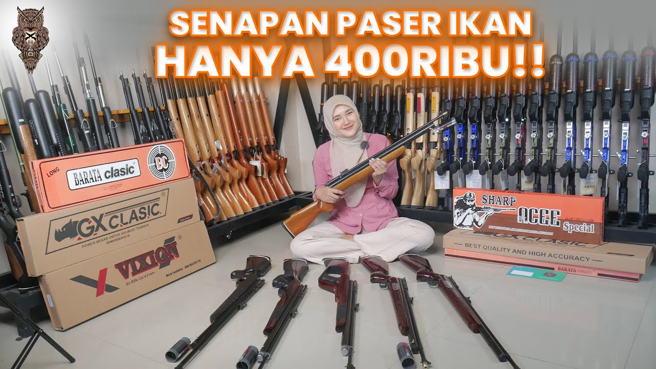 PROMO!! SENAPAN PASER IKAN HANYA 400RIBU!!