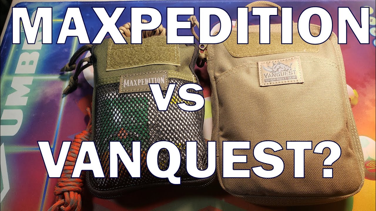 Maxpedition Vs Vanquest EDC Pouches