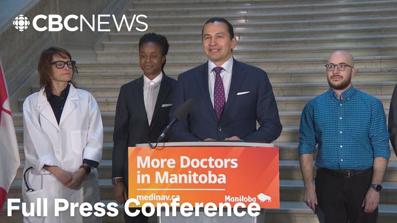 Manitoba attracts 7 more U.S. doctors, making 13 since recruitment office opened | Press Conference