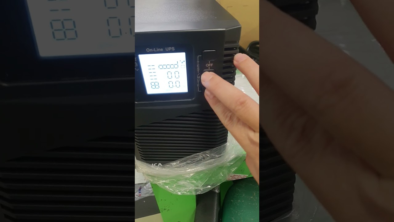 Tutorial on off ups ica se1100