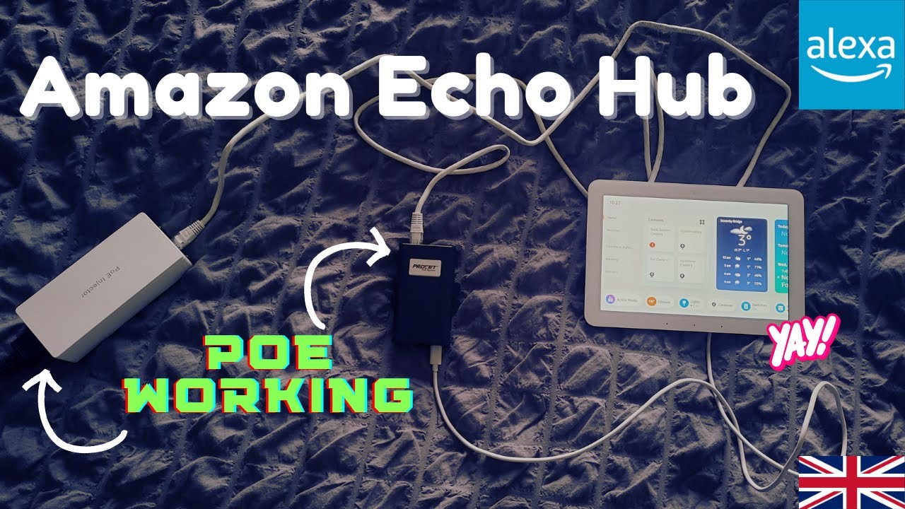 Amazon Echo Hub Complete PoE Setup: Equipment & Installation Walkthrough