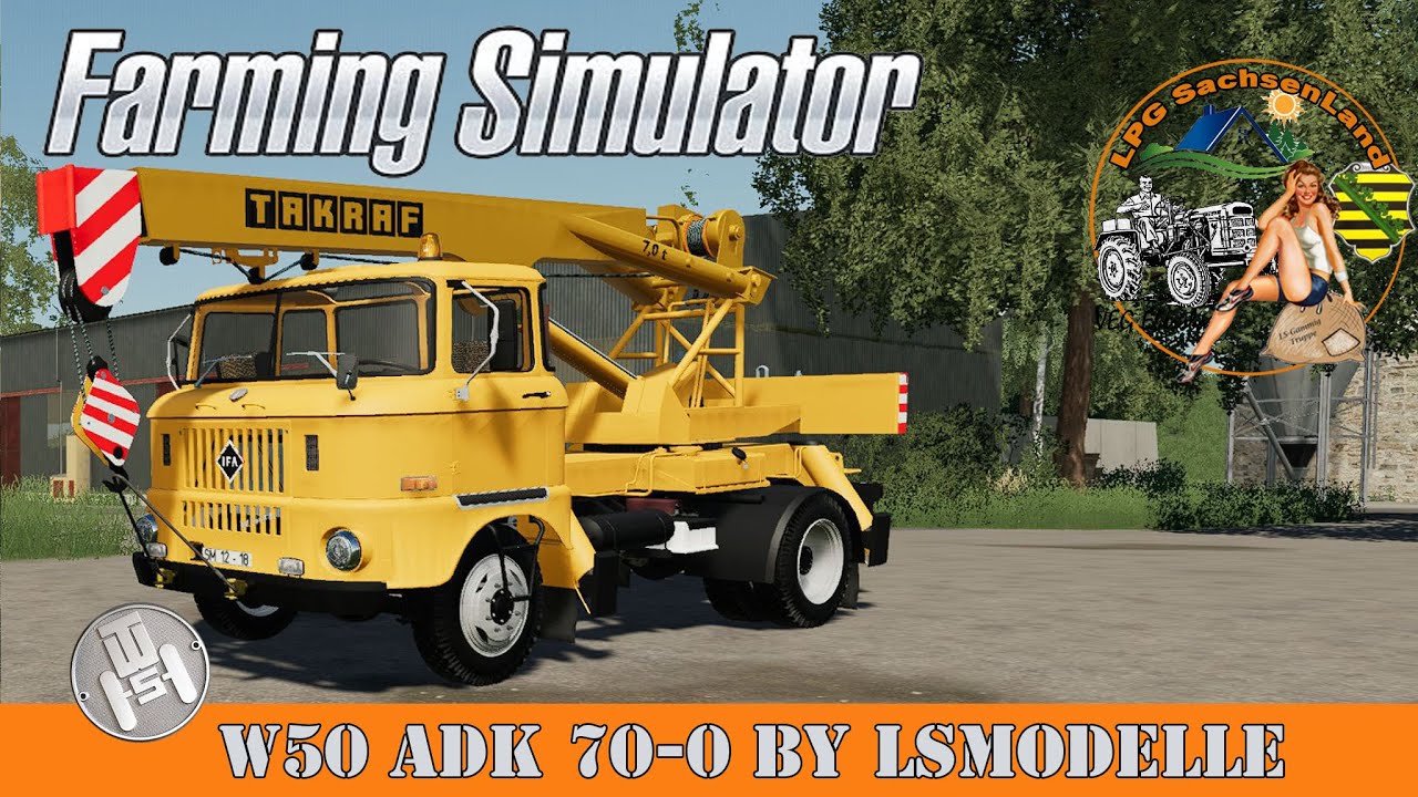 Zeitreise und ein Stück Geschichte mit dem W50 ADK 70-0. Ein Modell für den Lanschaftssimmulator 19