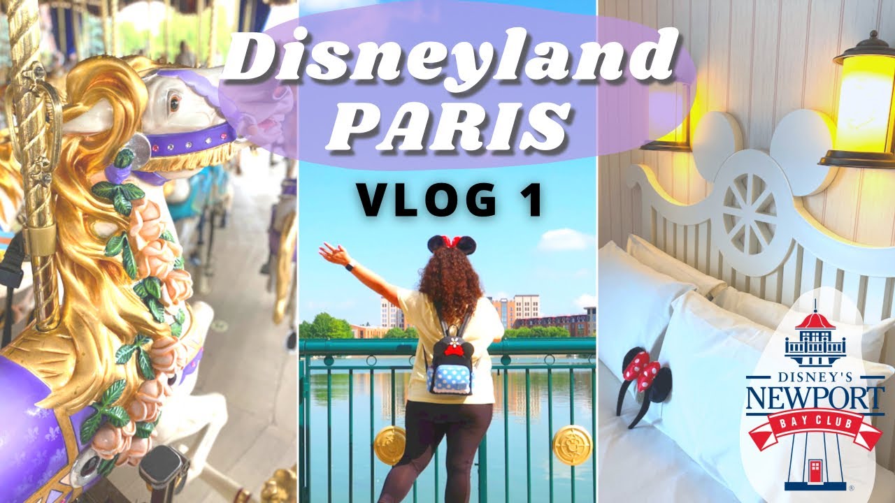 Disneyland Paris VLOG✨| Viajo SOLA y me quedo en el NEWPORT BAY CLUB | Julio 2021 | Parte 1 #Norflix