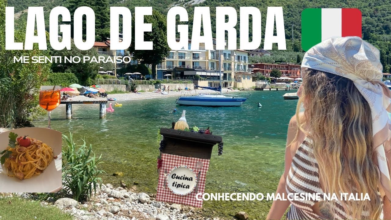 Minha Primeira Viagem com Meu Namorado Italiano 🇮🇹 😍 | Descobrindo Malcesine no Lago di Garda