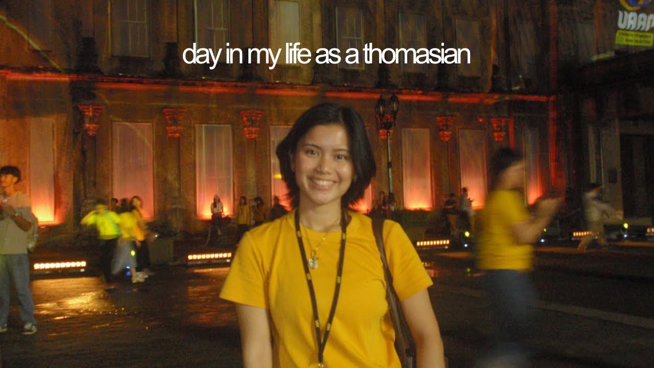 day in my life as a thomasian 🐯 | uaap opening ceremony