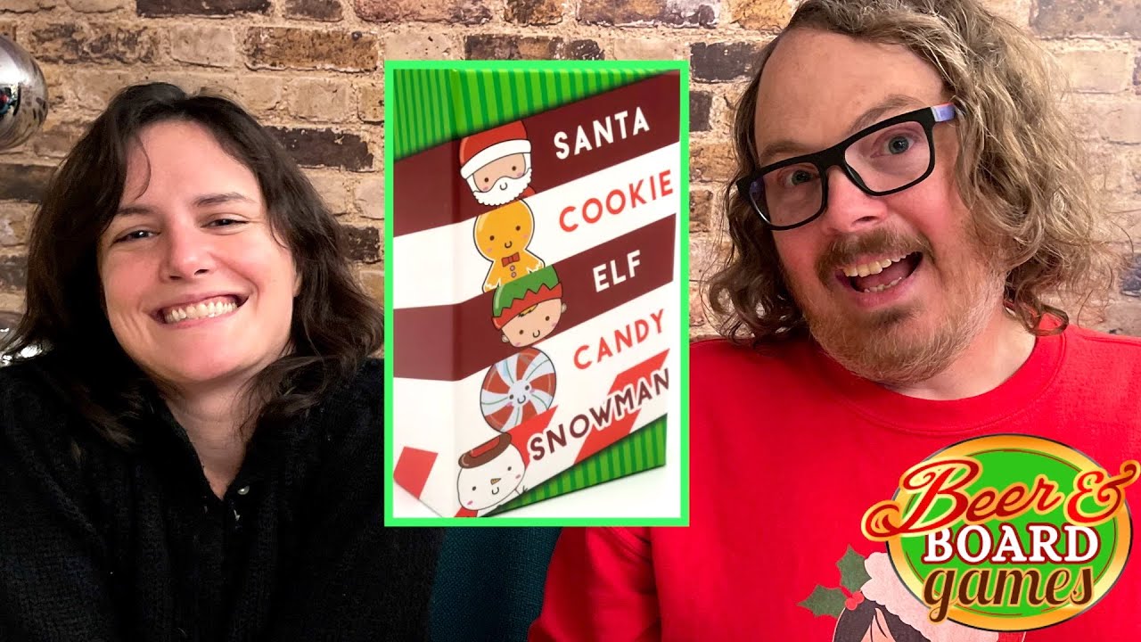 Santa Cookie Elf Candy Snowman | Beer and Board Games