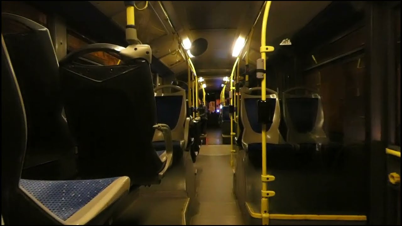 ZET ZAGREB | Riding a Mercedes-Benz O530 Citaro Facelift G - night ride and racing driver (2024)