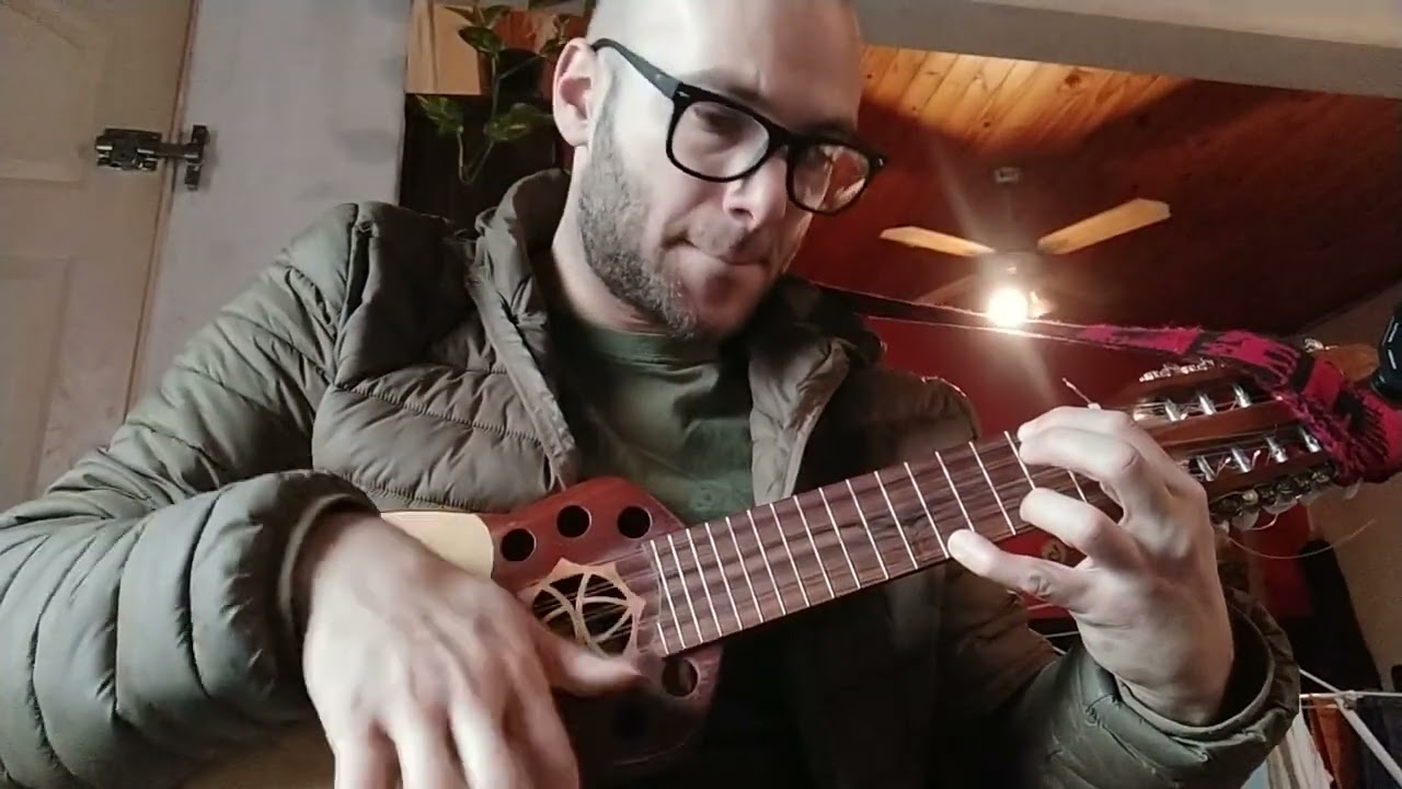 repique de 4 huayno, final ojos azules con rasguido