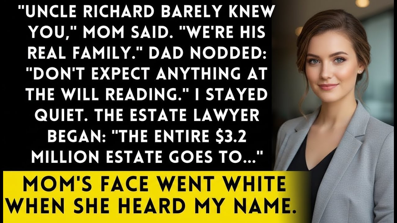 Mom Said 'Uncle Never Cared About You' - Then His Estate Lawyer Read My Name As Sole Heir