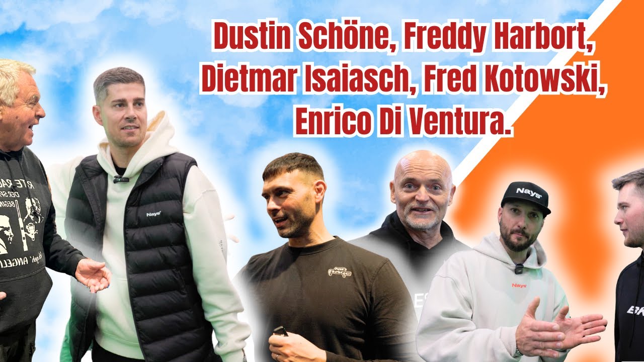 Angelwelt Berlin 2025 Tag 2 - Alle Interviews Dustin Sch&ouml;ne, Freddy Harbort - Nays mit mega Release.