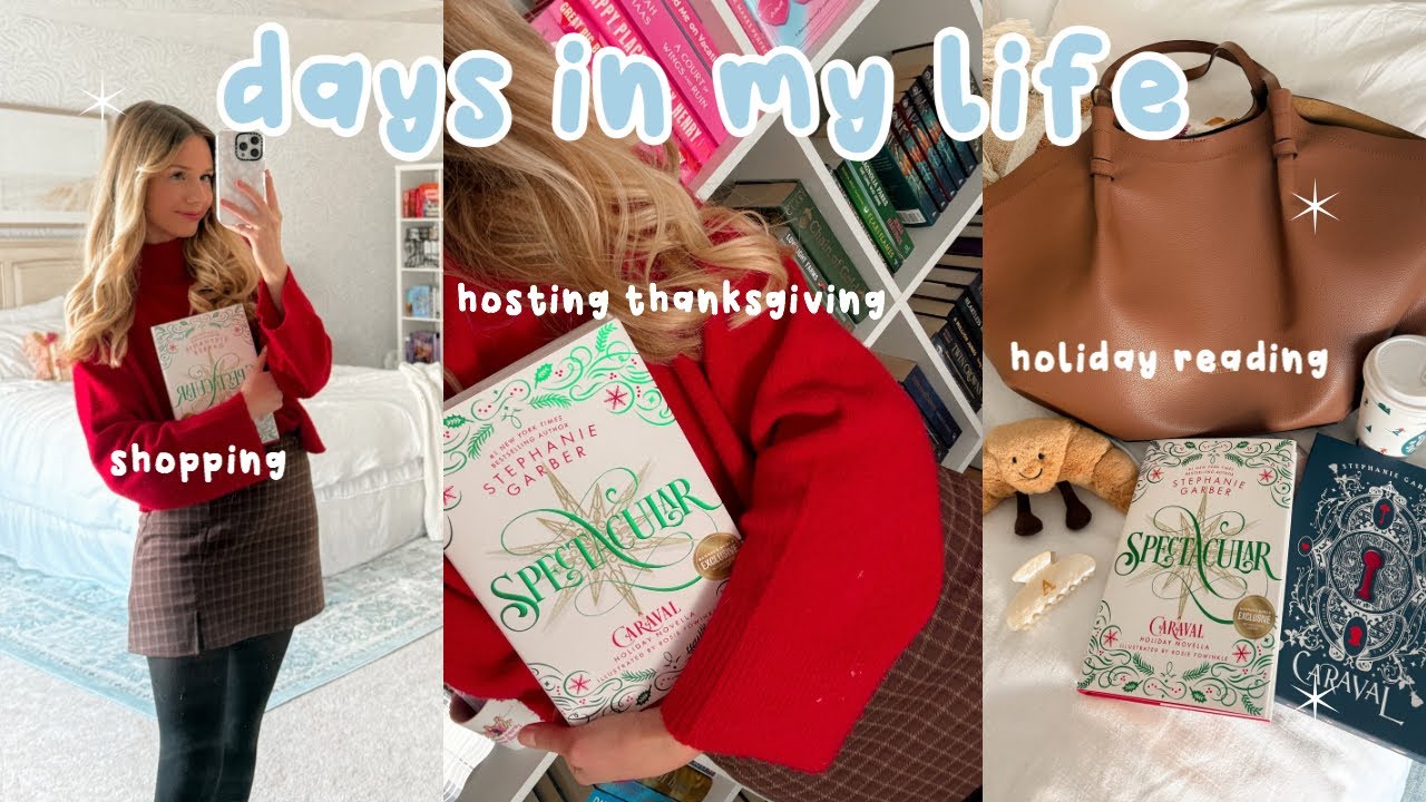праздничное чтение, хостинг + целевой видеоблог! 🎄💌влогмас день 1