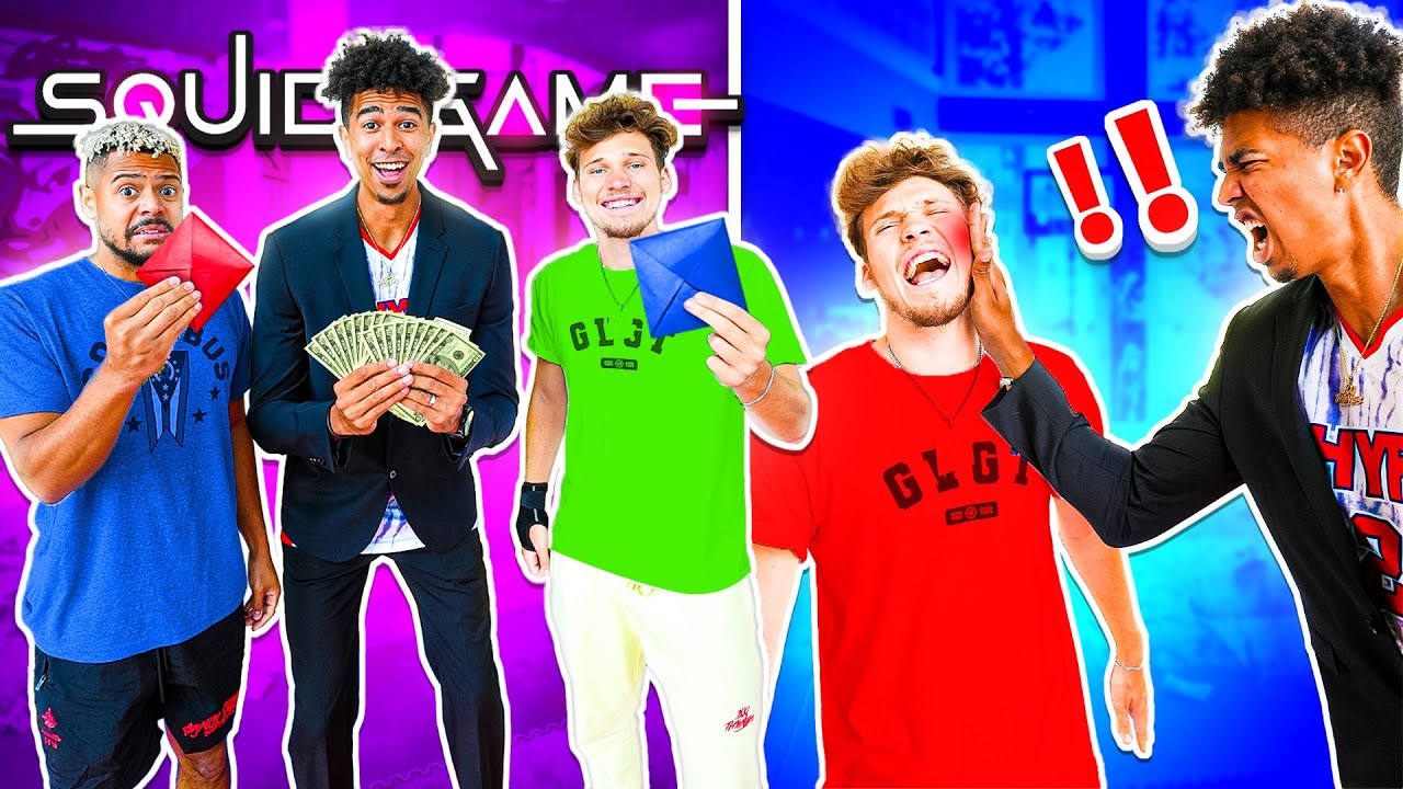 2HYPE Plays IRL Squid Game, Loser Gets Slapped!