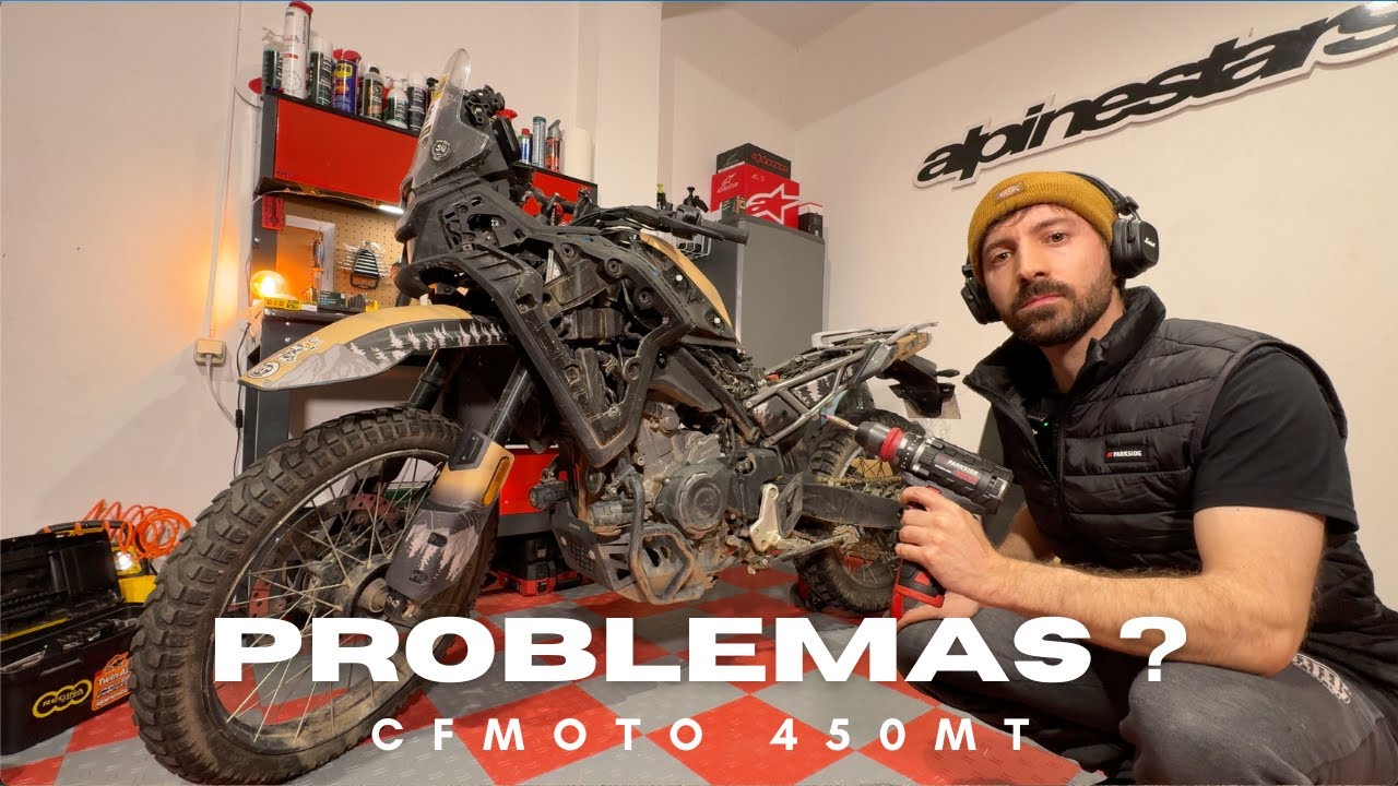 A CFMOTO 450MT deu problemas ? Ep.1