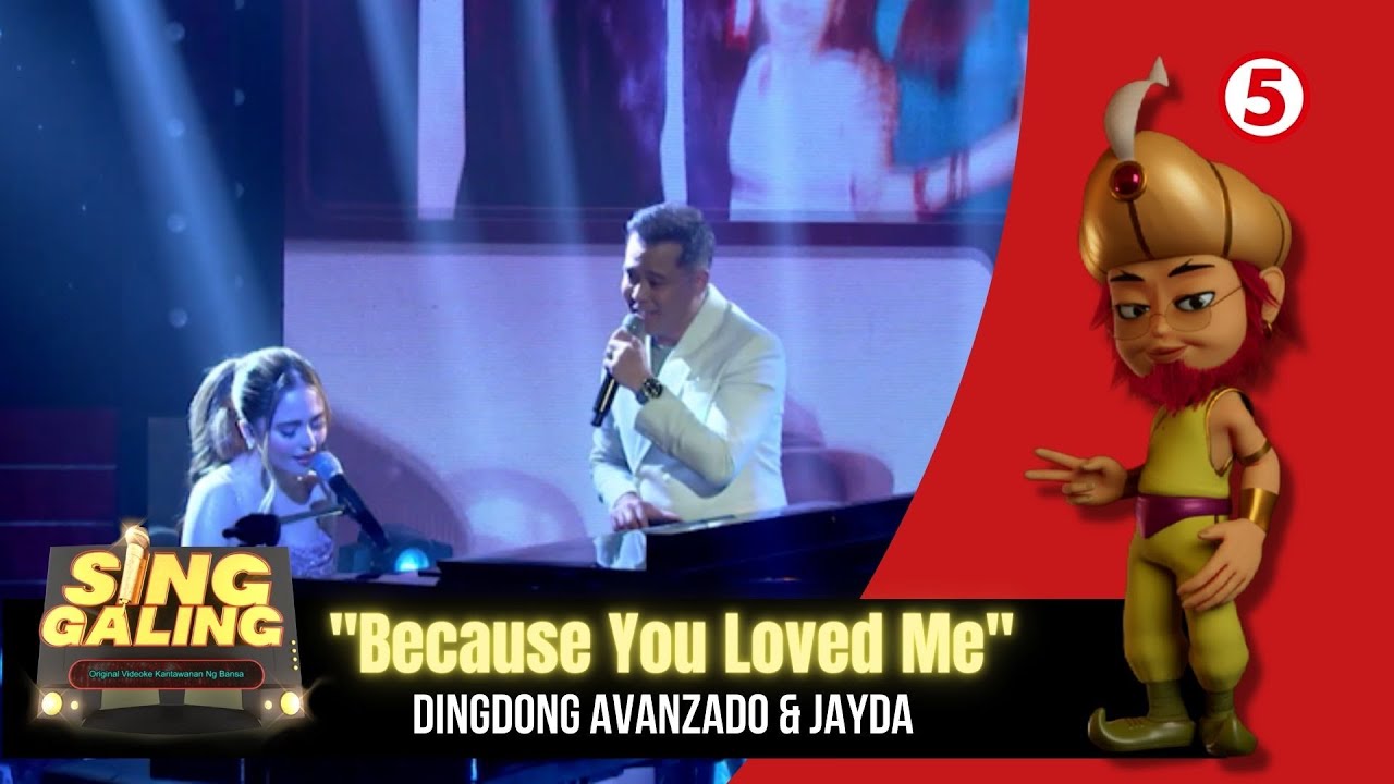 July 11, 2022 | Sing Galing | Dingdong Avanzado and Jayda "Because You Loved Me" Performance
