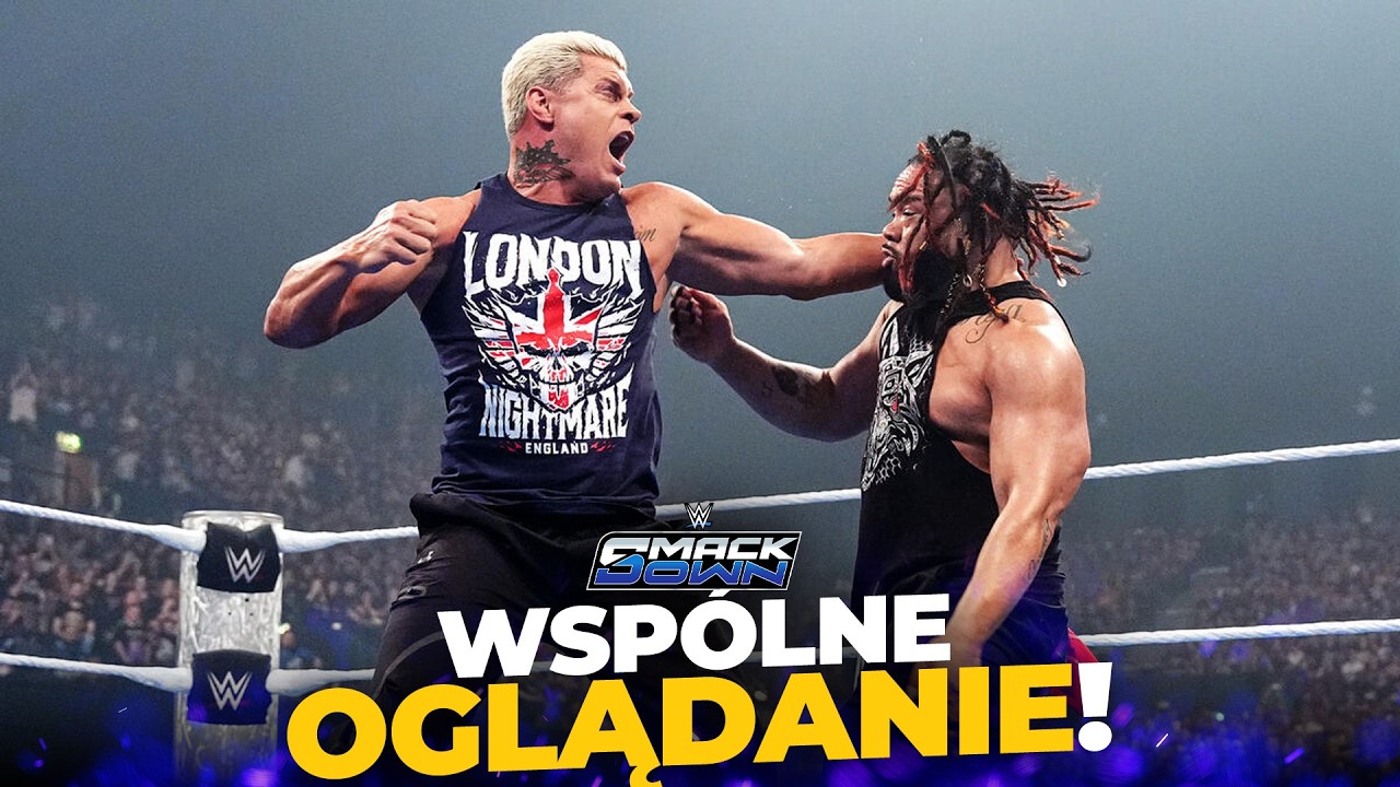 🔴Wsp&oacute;lne Oglądanie WWE SMACKDOWN!