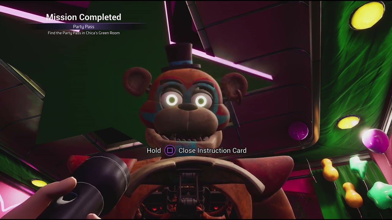 Five Nights at Freddy's: Security Breach pt 4 decomisson chica