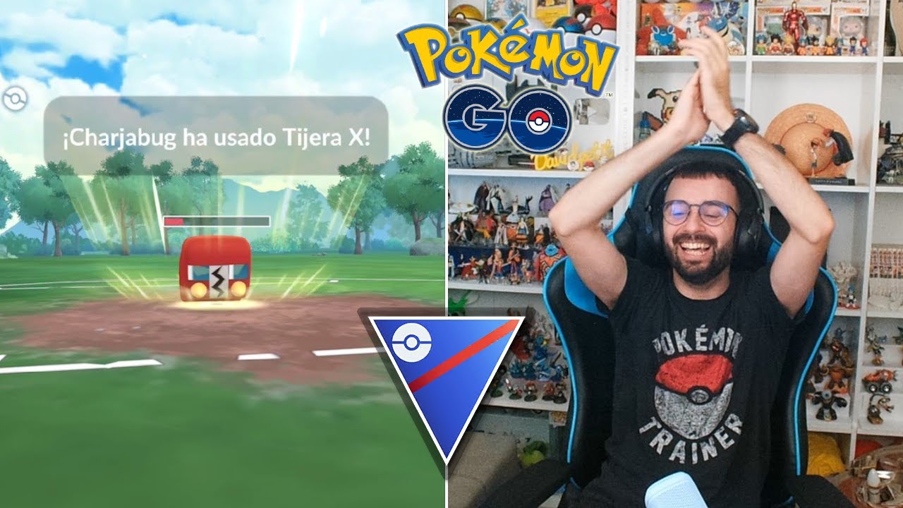 CHARJABUG EL TAPADO QUE DESTROZA EN LIGA SUPER! #pokemongo #pokemongopvp