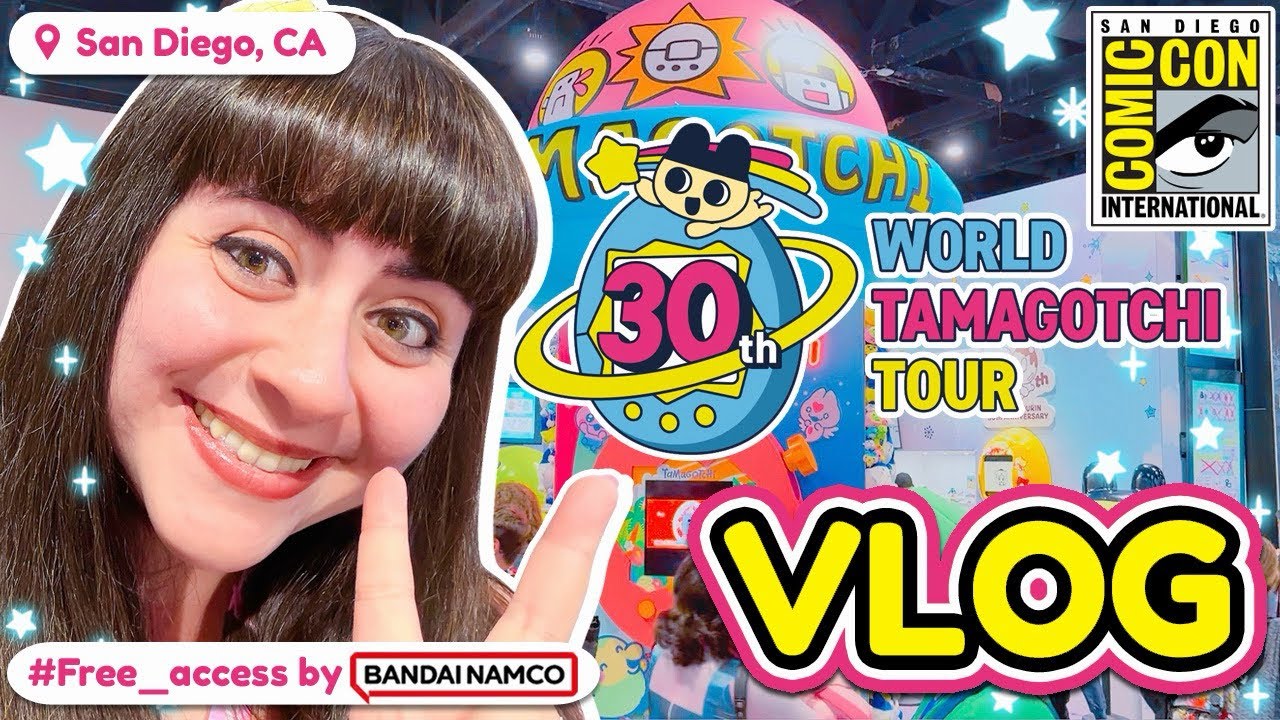 🌎 МИРОВОЙ ТУР TAMAGOTCHI на San Diego Comic Con 2026‼️🌴 [ТРЕВЕЛ-ВЛОГ ✈️ + Эксклюзивный обзор панели]