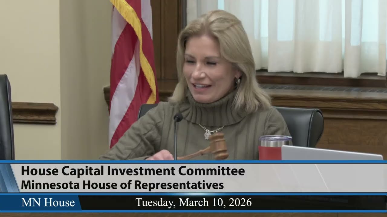 House Capital Investment Committee 3/10/26