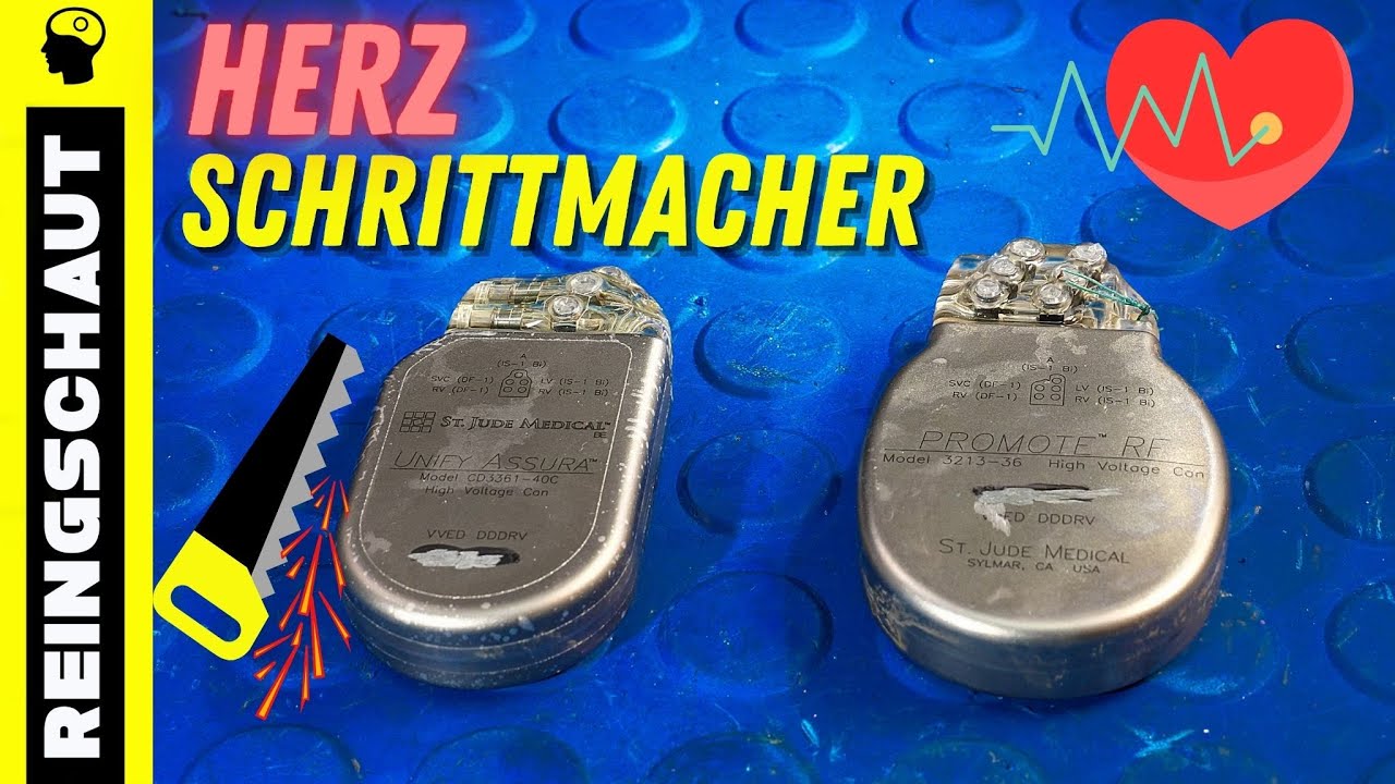 Herzschrittmacher / Defibrillator: ZERLEGT!