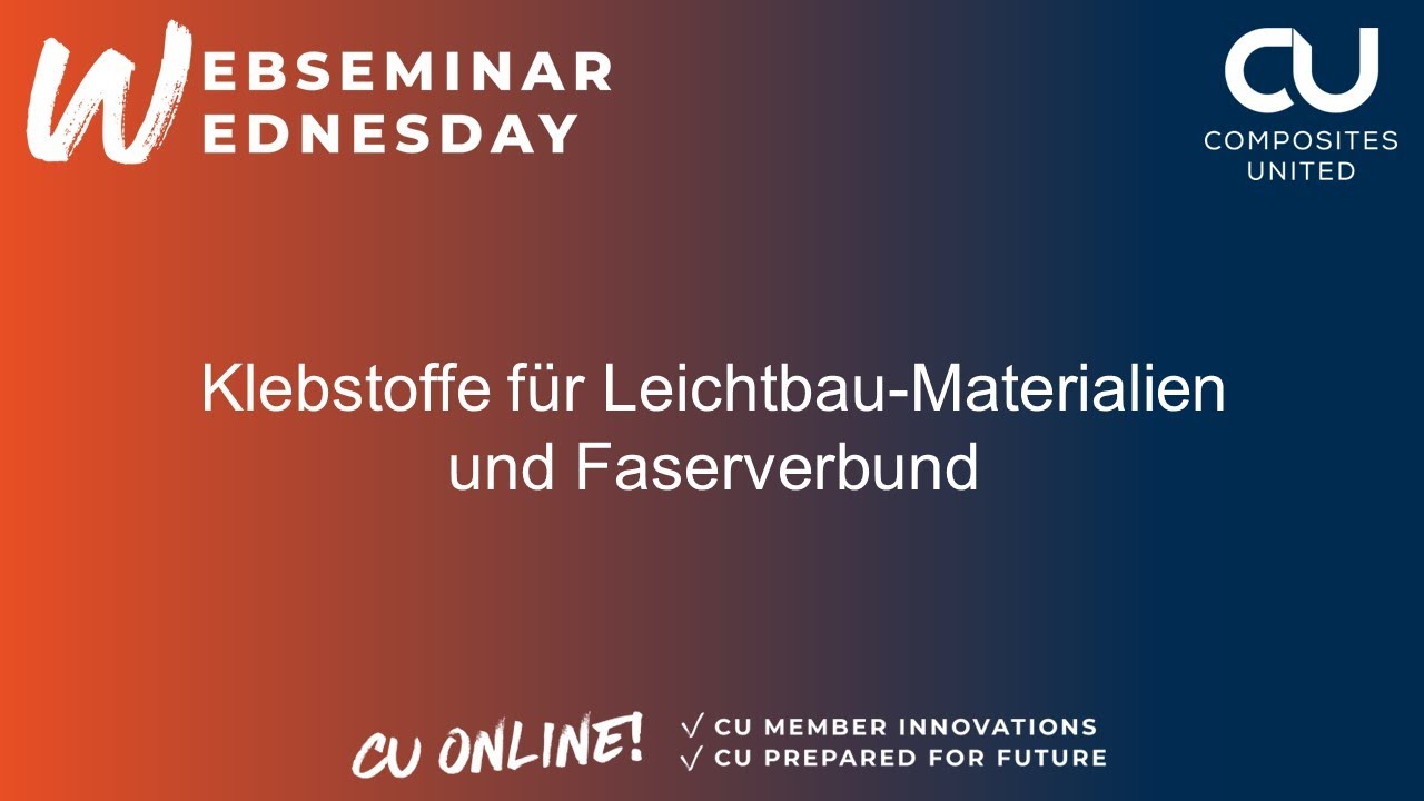 Klebstoffe für Leichtbau-Materialien und Faserverbund