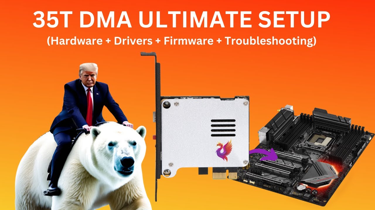 35T DMA Card Setup guide (Firmware, Drivers, Troubleshooting)