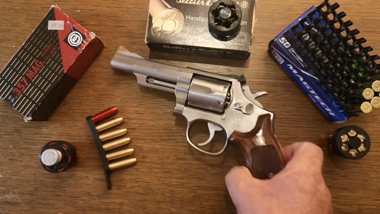 Smith&Wesson Modell 66-3 Kaliber. 357 Magnum kurz erklärt und vorgeführt