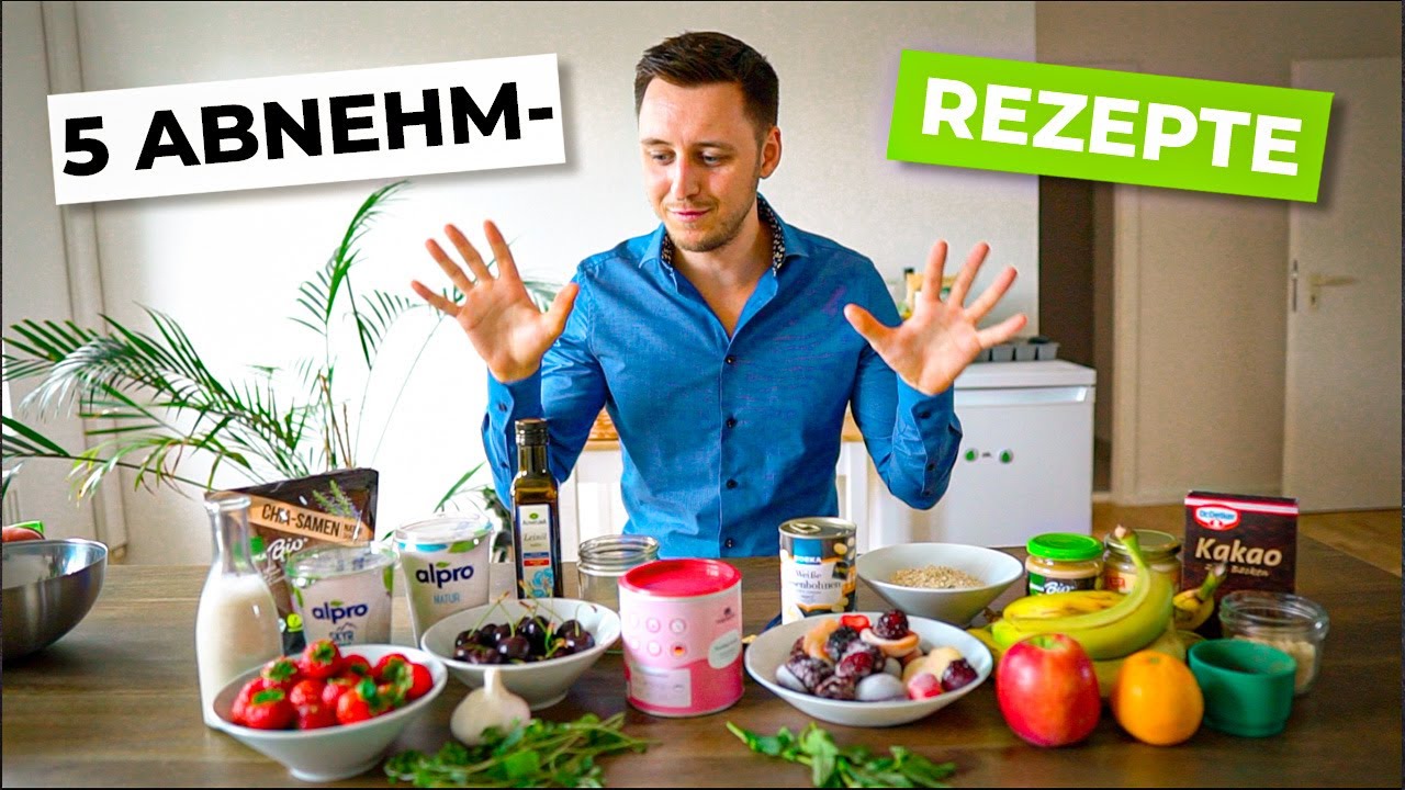 5 schnelle Abnehm-Rezepte ohne Kochen
