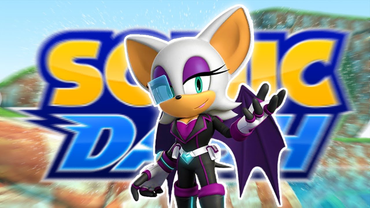 Sonic Dash: Elite Agent Rouge Gameplay Showcase!